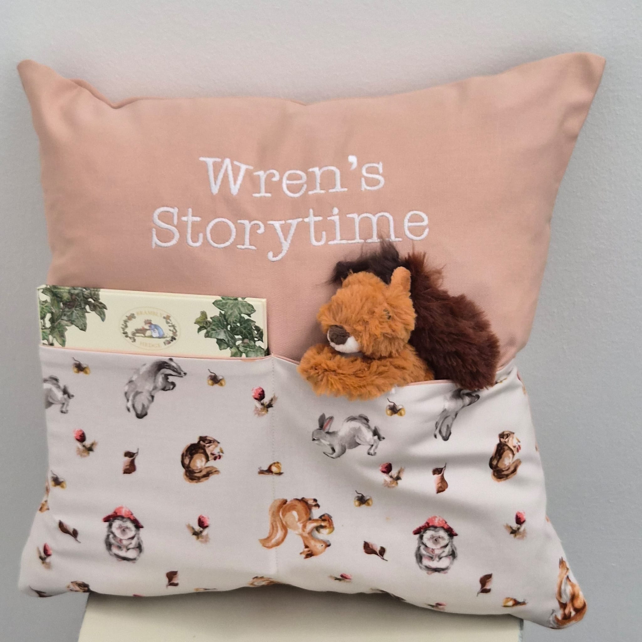 Autumn Wood Storytime Cushion