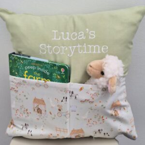 Apple Tree Farm Storytime (Sage) Cushion